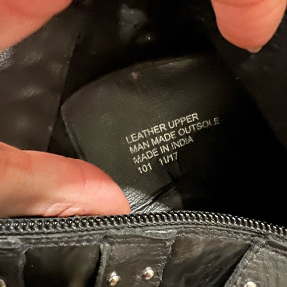 Carvela Kurt Geiger multi strap leather ankle boots, size 38 - Picture 5 of 6